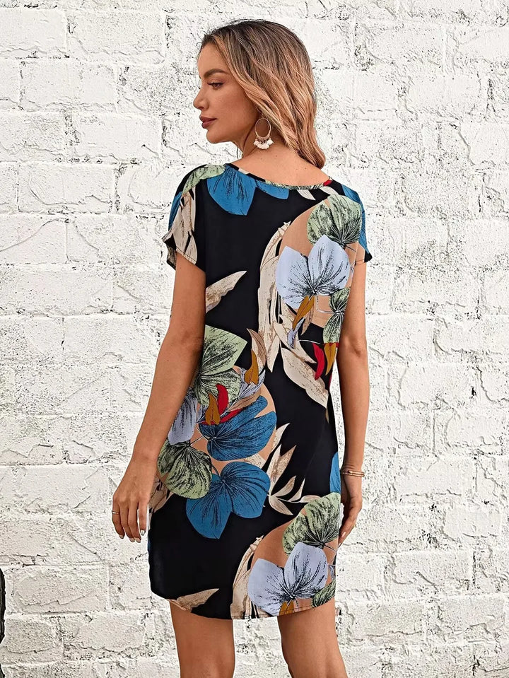 Mireille™ | Tropical Batwing Dress