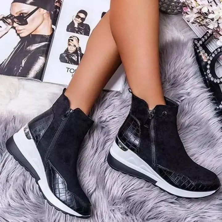 Quinn | Mid-Top Sneakers