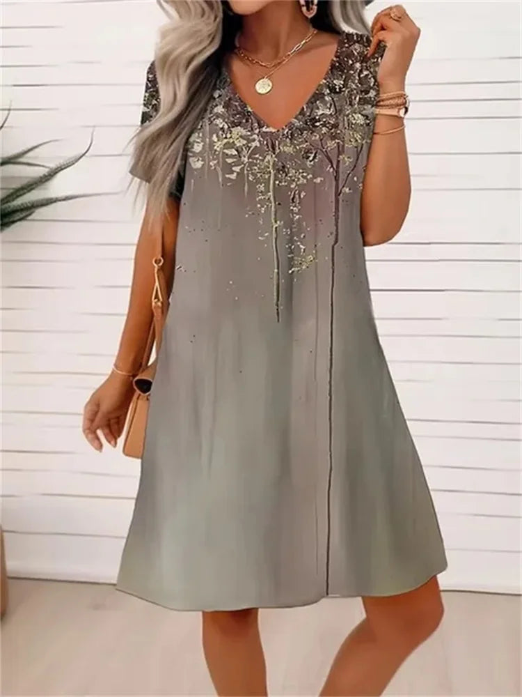 Sofia™ | Easy V-Neck Summer Dress