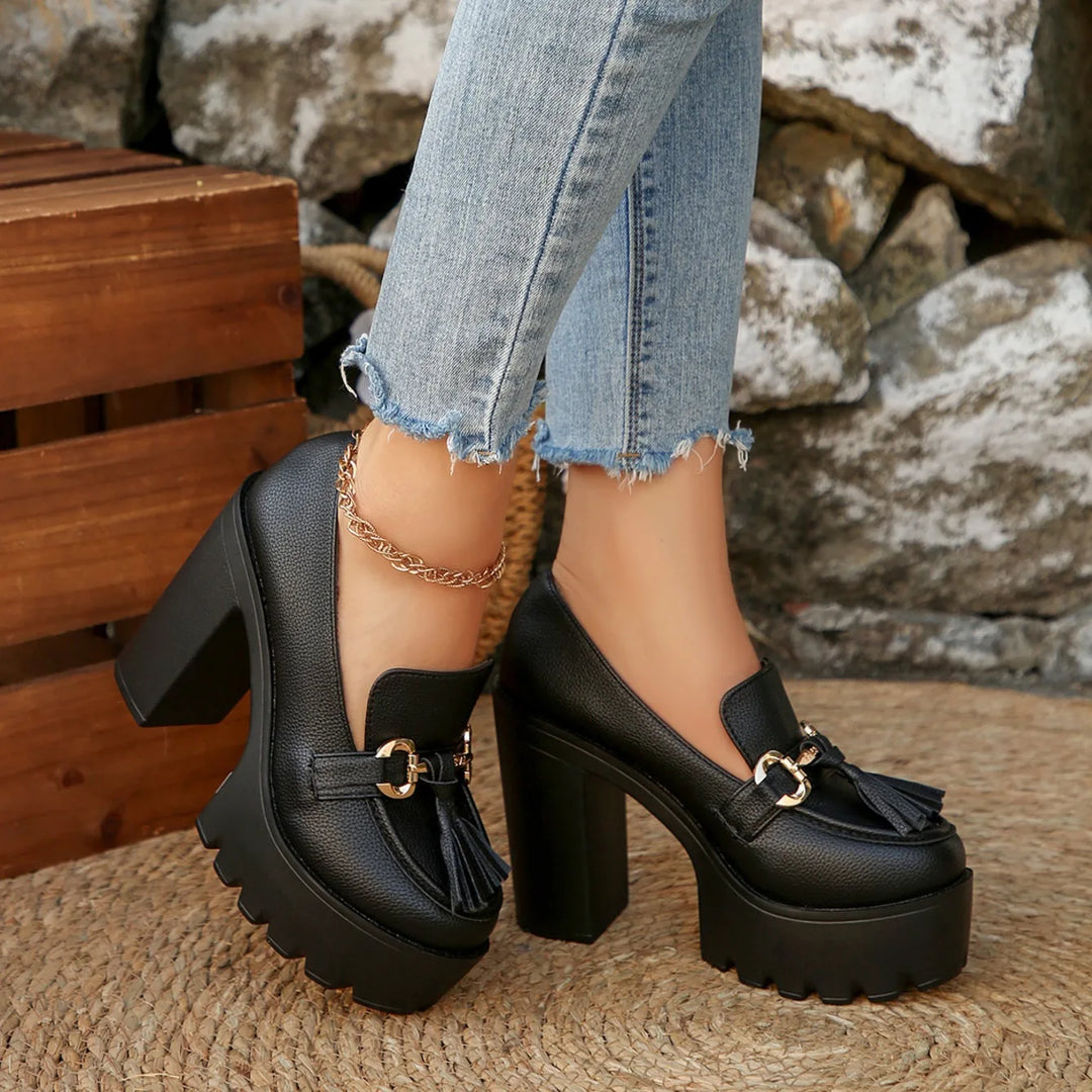 Skye | Platform Loafers