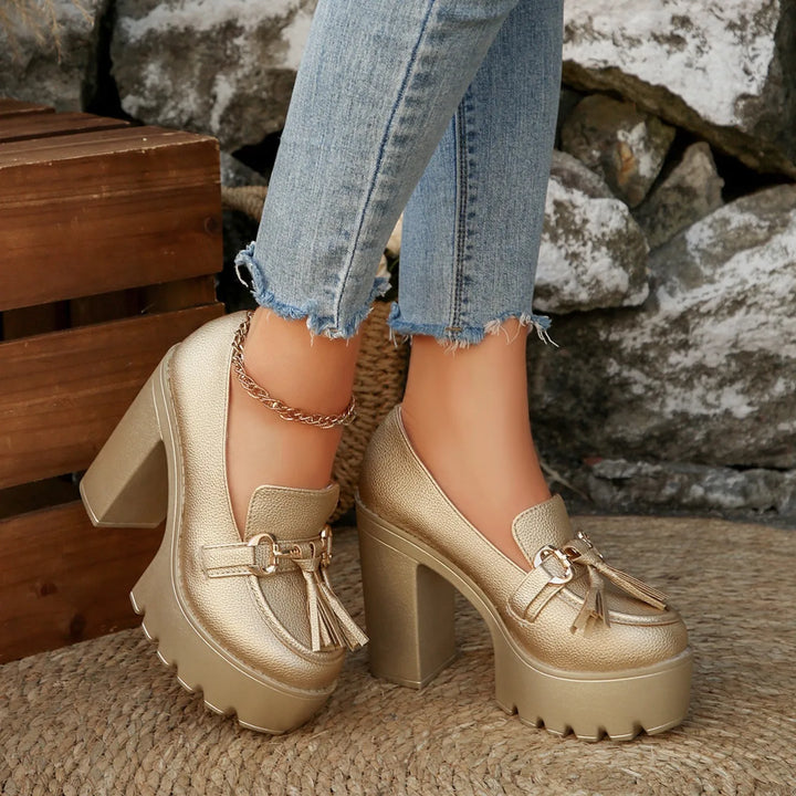 Skye | Platform Loafers