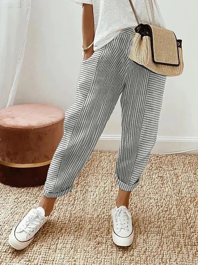 Holly™ | Striped Pants